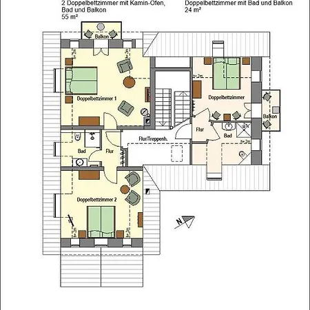 Guest house Villa-ottilienruh-spitzweg-suite